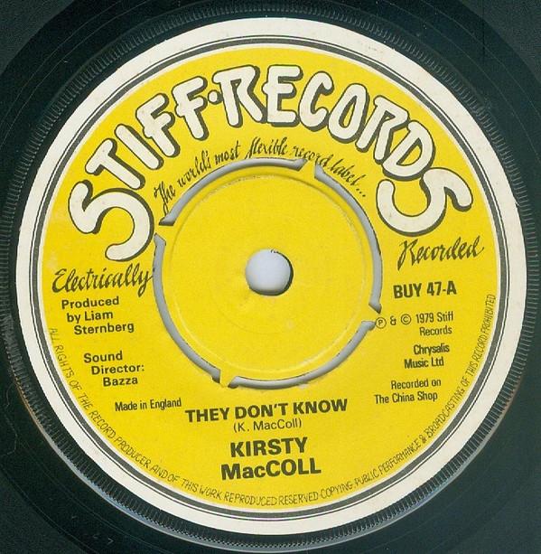 Kirsty MacColl - They Don't Know