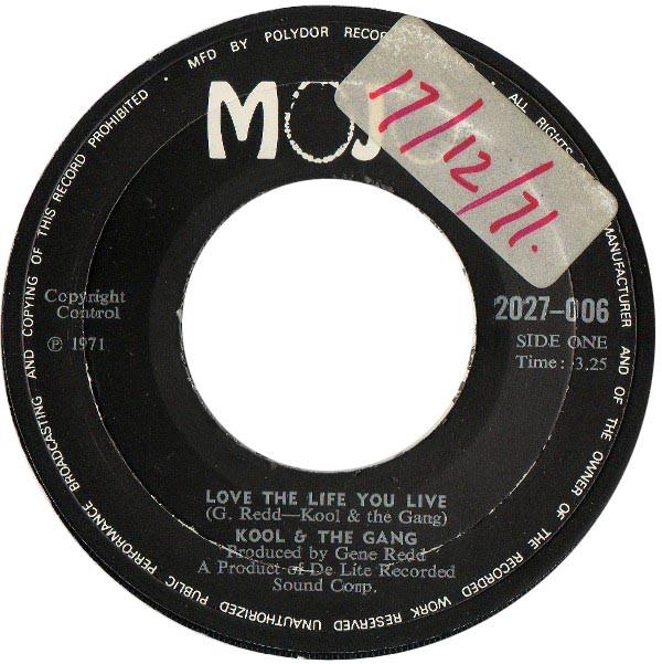 Kool & The Gang - Love The Life You Live / The Penguin