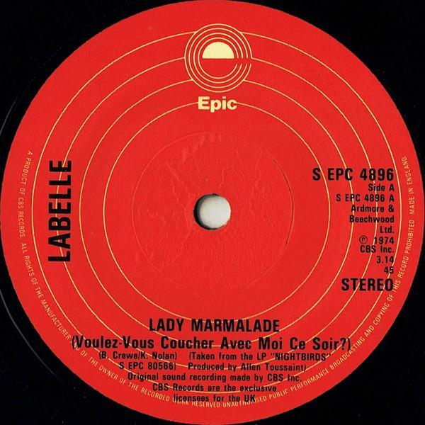LaBelle - Lady Marmalade (Voulez-Vous Coucher Avec Moi Ce Soir?)