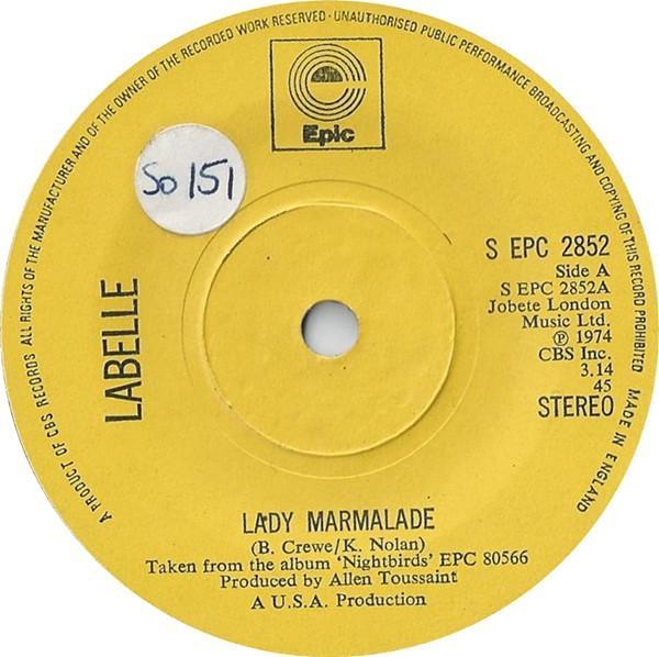 LaBelle - Lady Marmalade