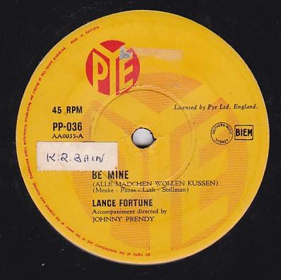 Lance Fortune - Be Mine (Alle Madchen Wollen Kussen)