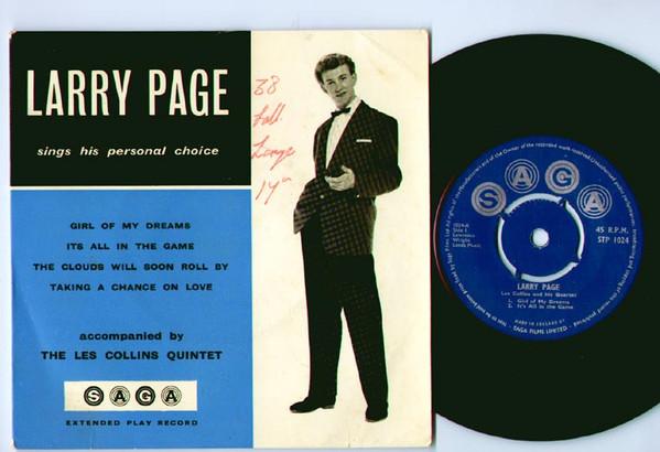 Larry Page - Sings His Personal Choice
