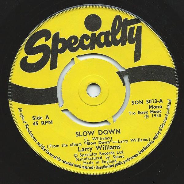 Larry Williams (3) - Slow Down