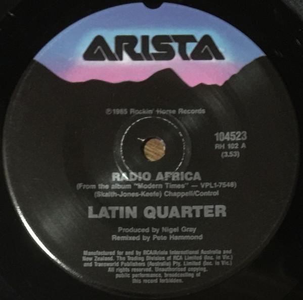 Latin Quarter - Radio Africa