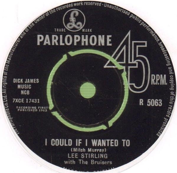 Lee Stirling And The Bruisers - I Could If I Wanted To