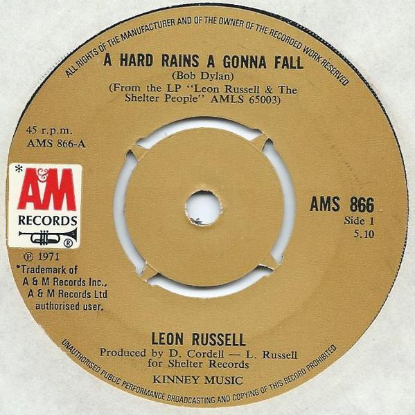Leon Russell - A Hard Rain's A Gonna Fall