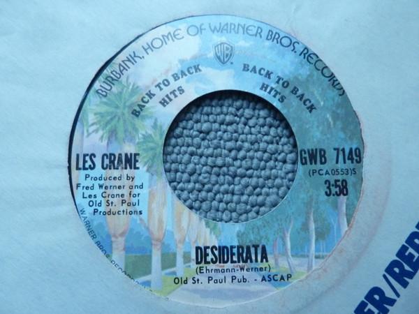 Les Crane - Desiderata