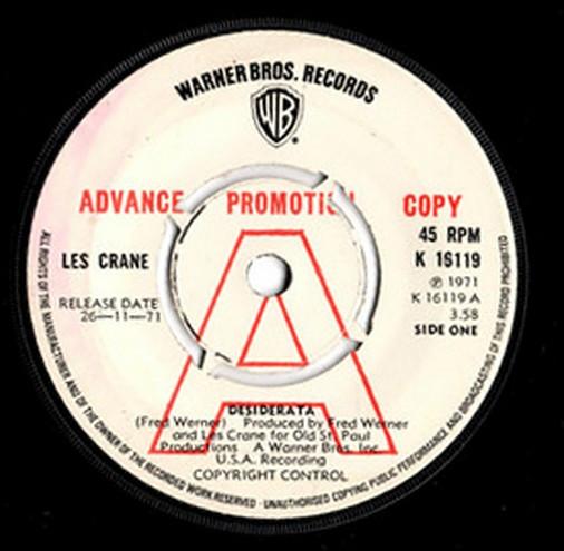 Les Crane - Desiderata