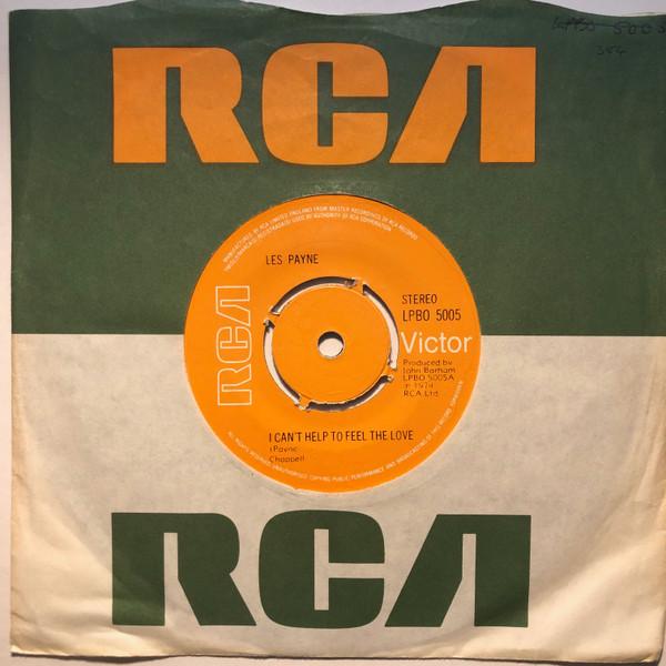 Les Payne - I Can't Help To Feel The Love