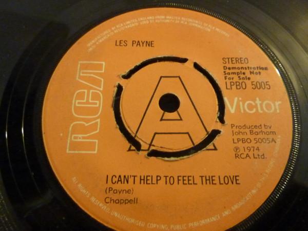 Les Payne - I Can't Help To Feel The Love