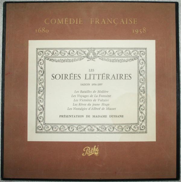  - Les Soirées Littéraires Saison 1956-1957