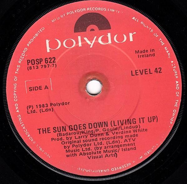 Level 42 - The Sun Goes Down (Living It Up)