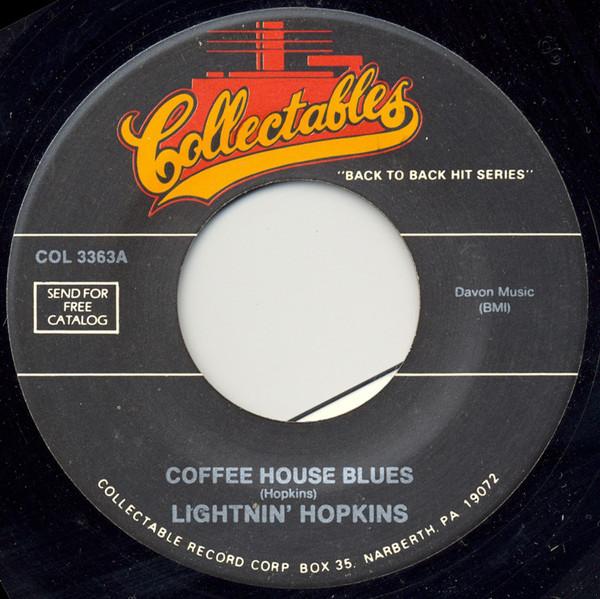 Lightnin' Hopkins - Coffee House Blues