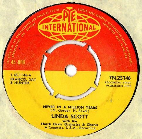Linda Scott - Never In A Million Years