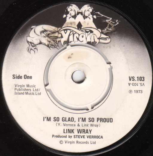 Link Wray - I'm So Glad, I'm So Proud / Shawnee Tribe