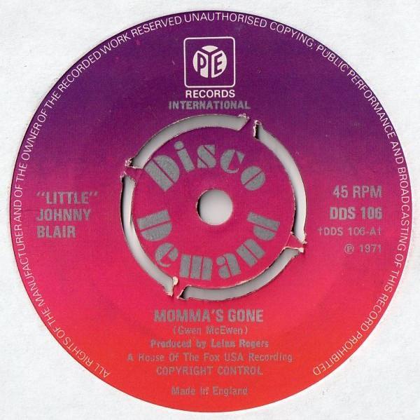 Little Johnny Blair - Momma's Gone
