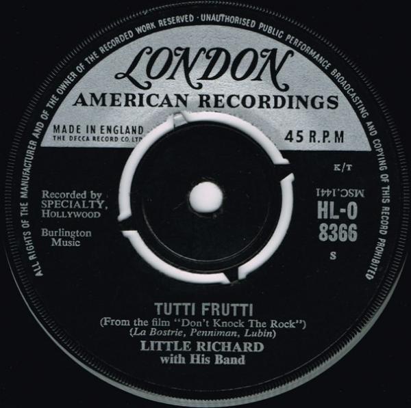 Little Richard And His Band - Tutti Frutti
