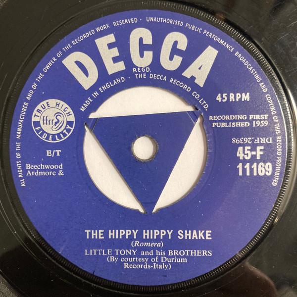 Little Tony And His Brothers - The Hippy Hippy Shake / Hey Little Girl