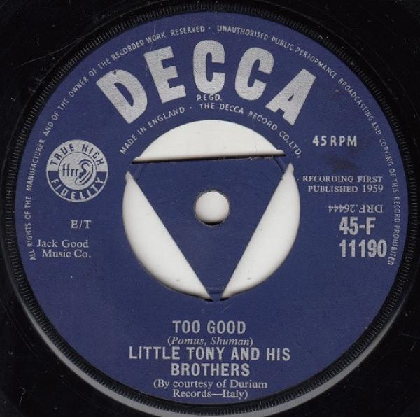 Little Tony And His Brothers - Too Good