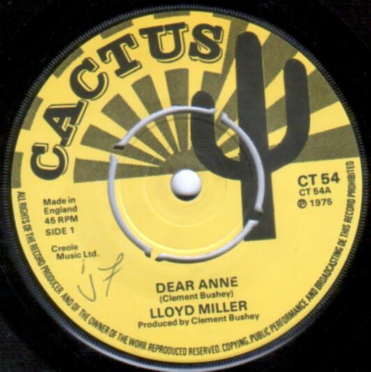 Lloyd Miller (2) - Dear Anne