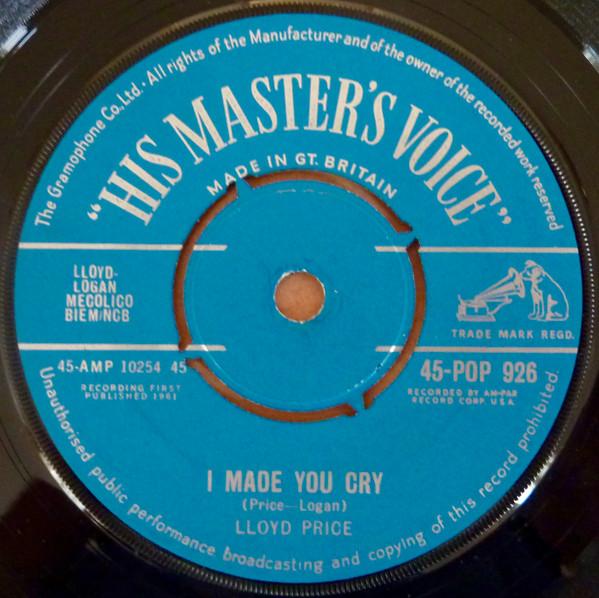 Lloyd Price - I Made You Cry / Boo Hoo