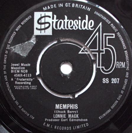 Lonnie Mack - Memphis / Down In The Dumps
