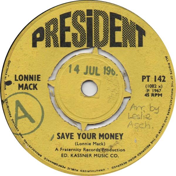 Lonnie Mack - Save Your Money