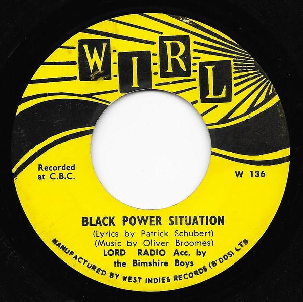 Lord Radio, The Bimshire Boys - Black Power Situation