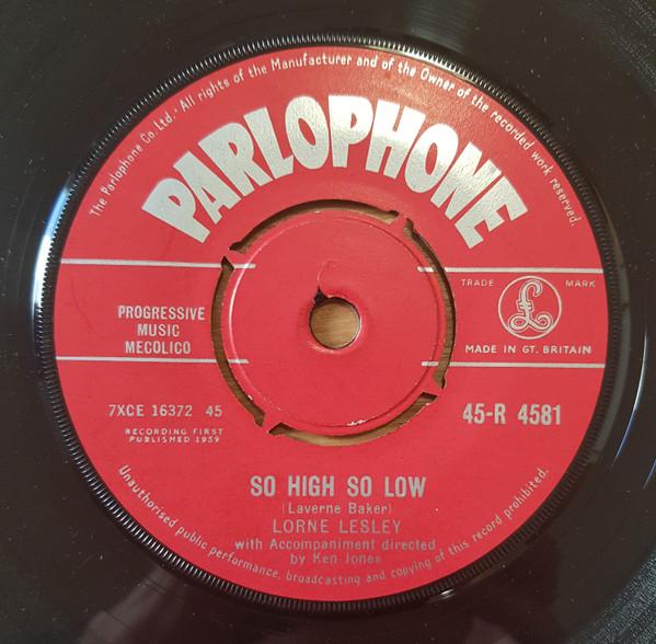 Lorne Lesley - So High, So Low