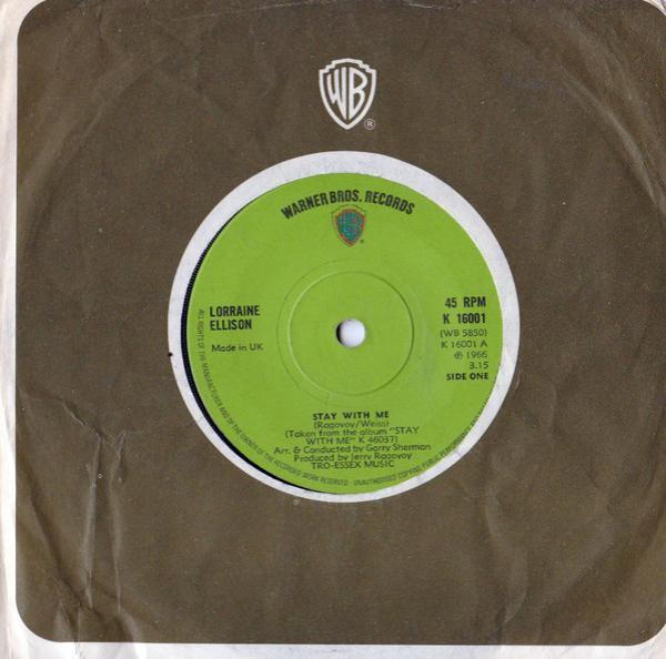 Lorraine Ellison - Stay With Me / I've Got My Baby Back