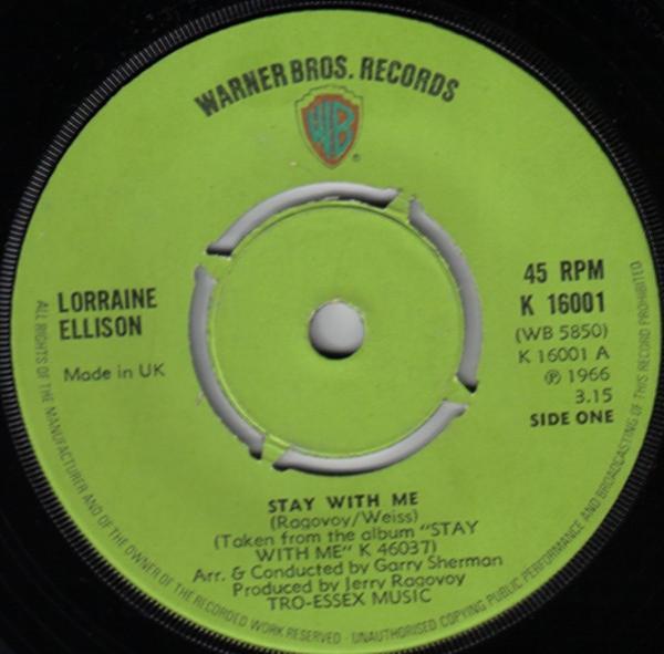 Lorraine Ellison - Stay With Me