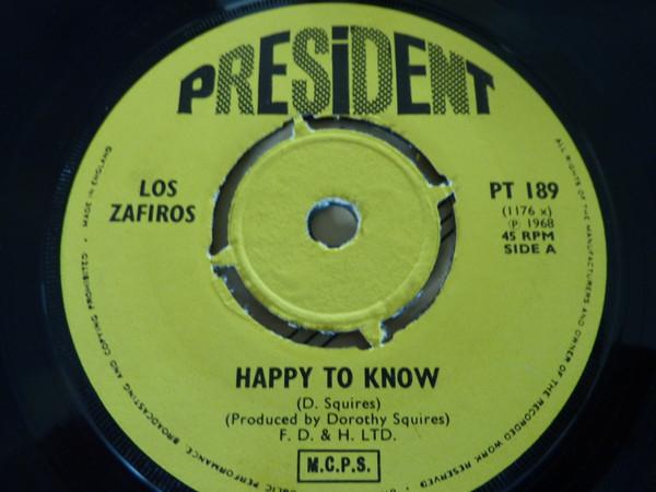 Los Zafiros (4) - Happy To Know / Torremolinos