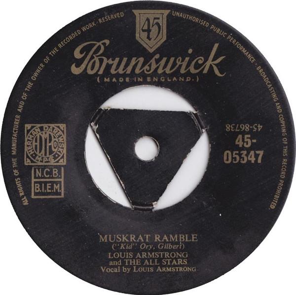 Louis Armstrong, Louis Armstrong And His All-Stars, The Commanders - Muskrat Ramble / Someday You'll Be Sorry