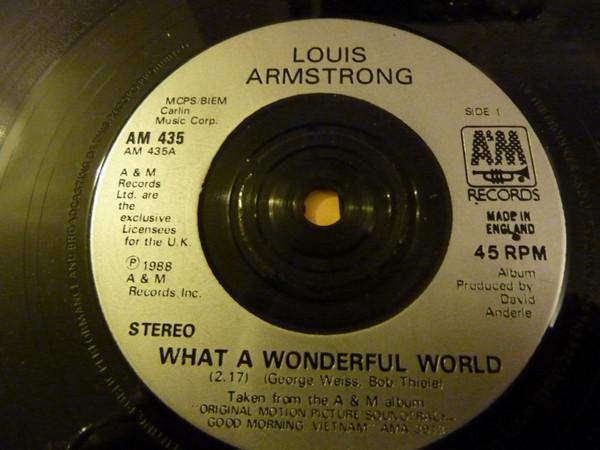 Louis Armstrong, Wayne Fontana & The Mindbenders - What A Wonderful World / Game Of Love