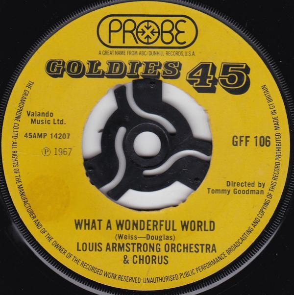 Louis Armstrong - What A Wonderful World / Cabaret