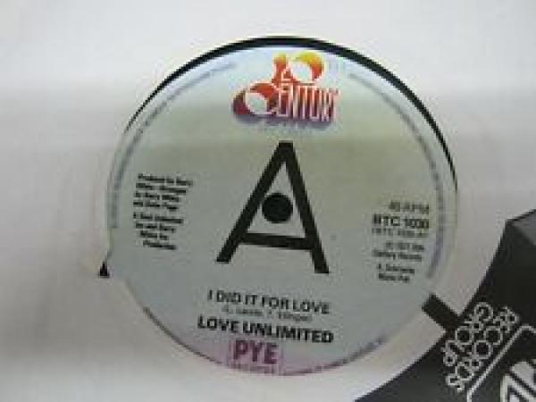 Love Unlimited - I Did It For Love