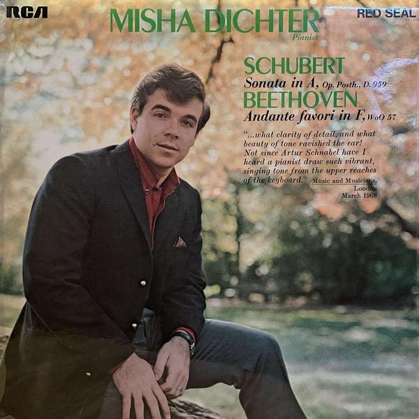 Ludwig van Beethoven, Franz Schubert, Misha Dichter - Sonata In A / Andante Favori In F