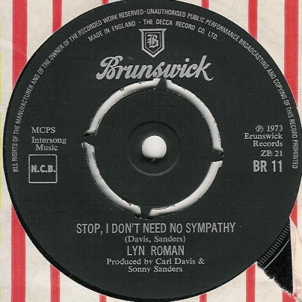 Lyn Roman - Stop, I Don't Need No Sympathy
