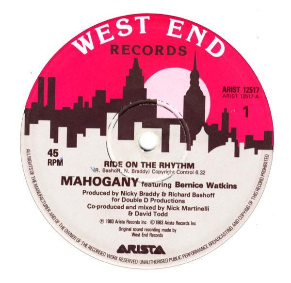 Mahogany, Bernice Watkins - Ride On The Rhythm