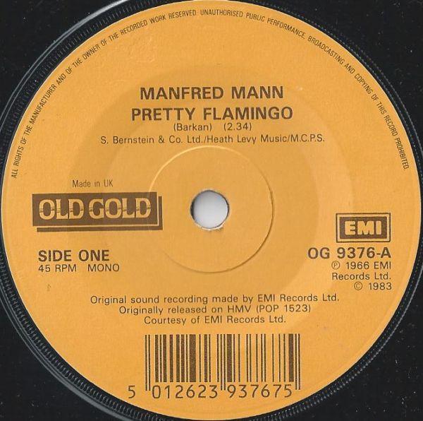 Manfred Mann - Pretty Flamingo / 5-4-3-2-1