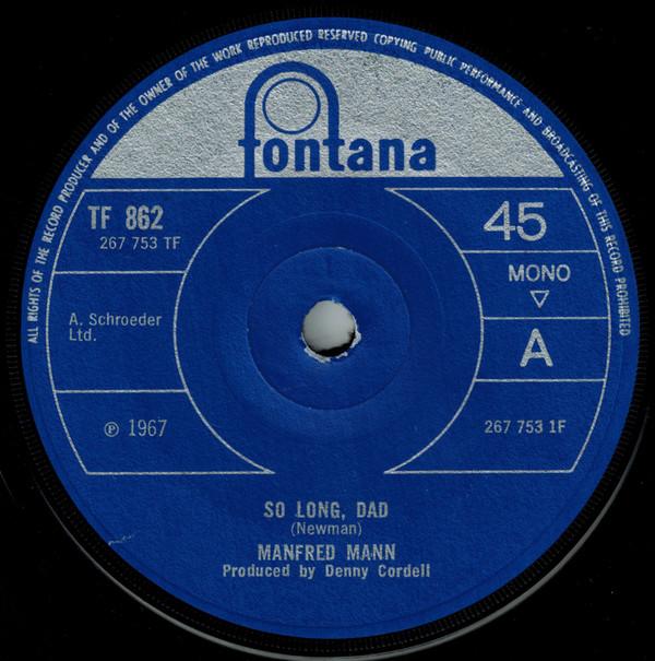 Manfred Mann - So Long, Dad