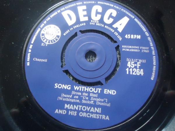 Mantovani And His Orchestra - Song Without End