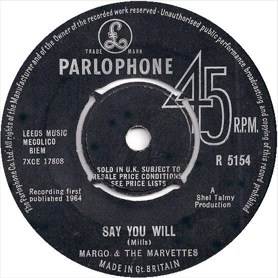 Margo & The Marvettes - Say You Will