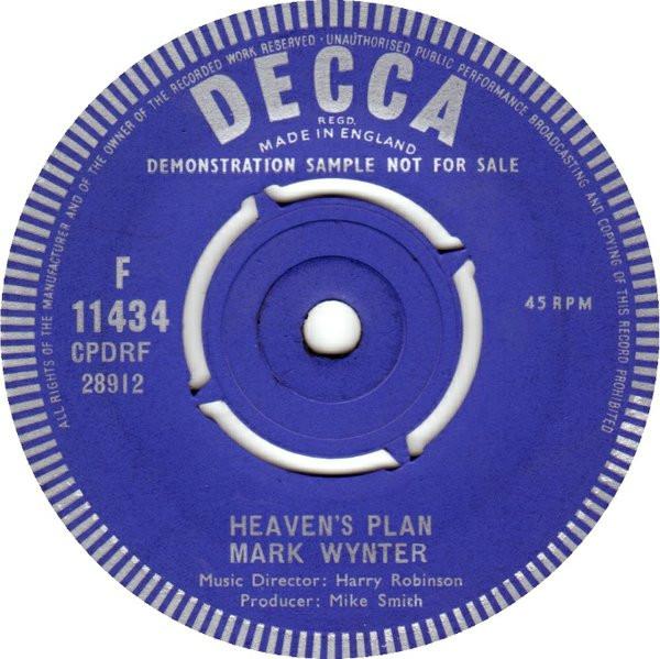 Mark Wynter - Heaven's Plan