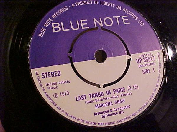 Marlena Shaw - Last Tango In Paris