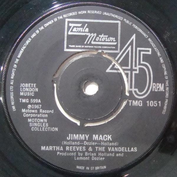 Martha Reeves & The Vandellas - Jimmy Mack / Dancing In The Street