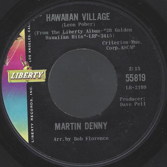 Martin Denny - Hawaiian Village / Aloha Oe