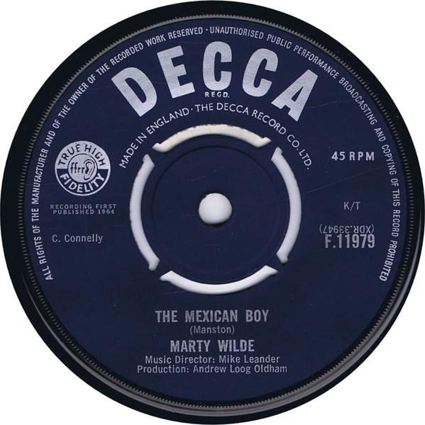 Marty Wilde - The Mexican Boy