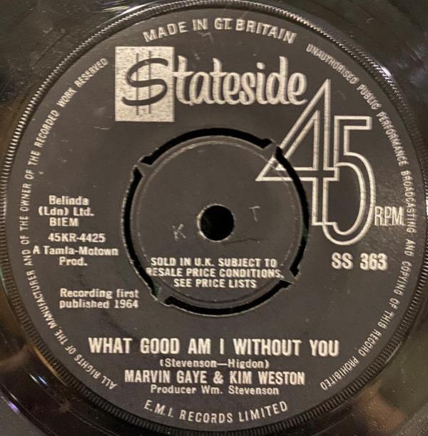 Marvin Gaye, Kim Weston - What Good Am I Without You