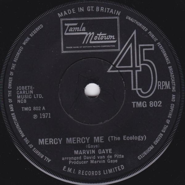 Marvin Gaye - Mercy Mercy Me (The Ecology)
